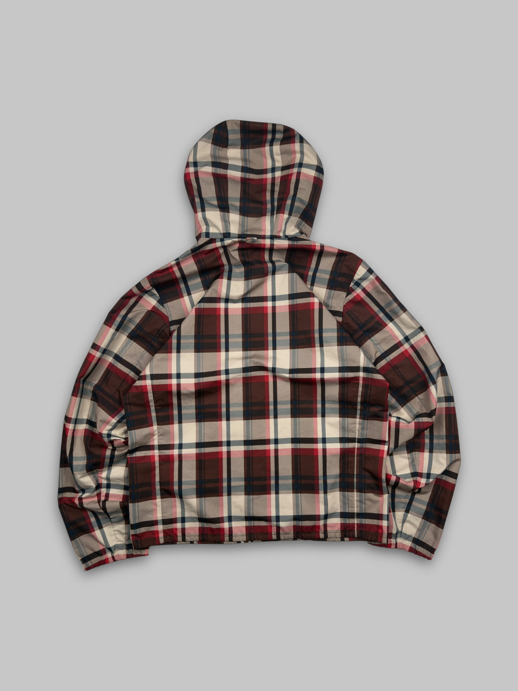 A Bathing Ape Plaid Technical Windbreaker Jacket