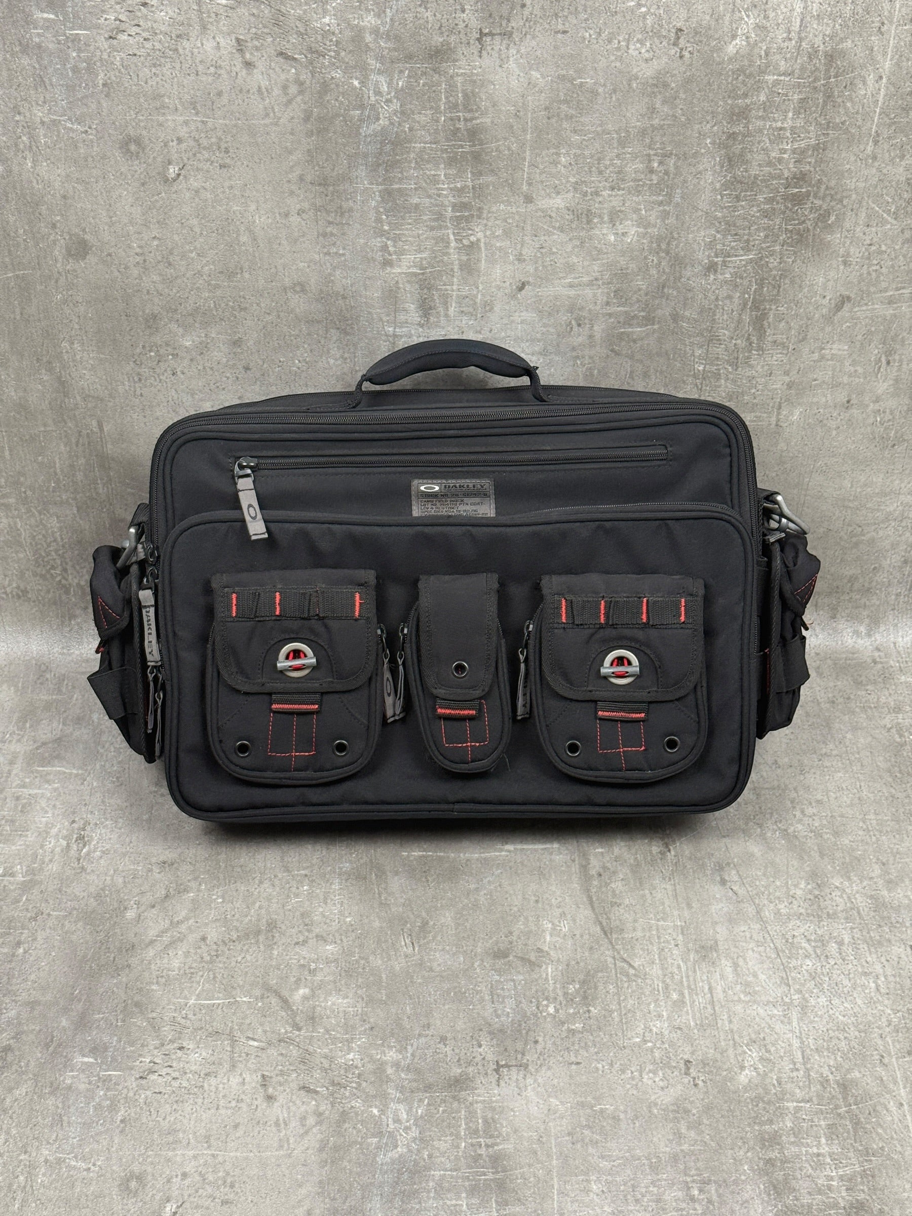 Vintage 2000s Oakley Tactical Field Gear AP Computer Bag