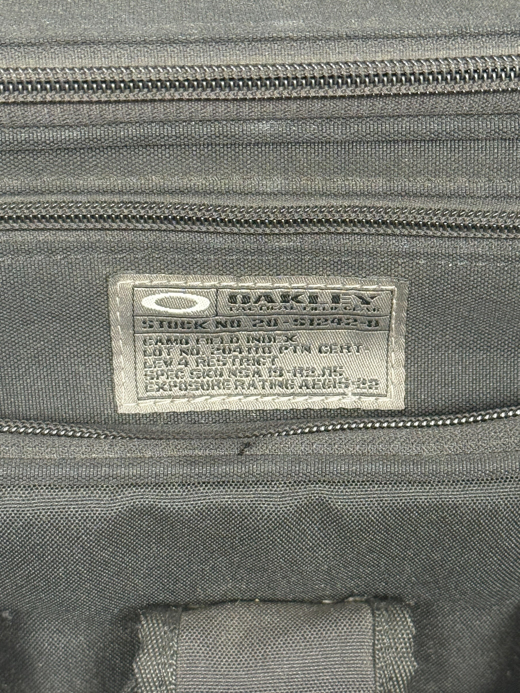 Vintage 2000s Oakley Tactical Field Gear AP Computer Bag