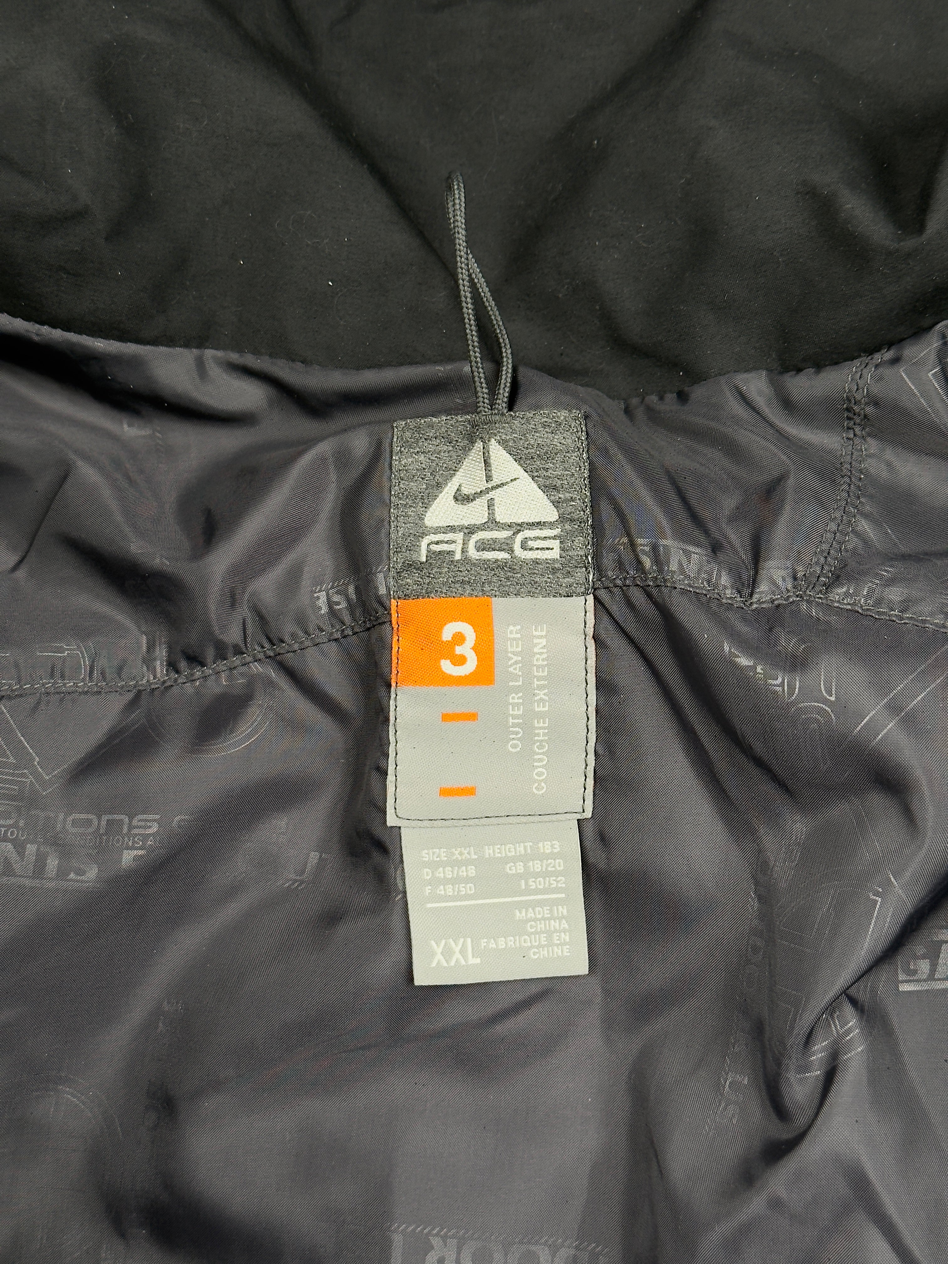 Vintage 2006 Nike ACG AirVantage Inflatable Goretex Jacket