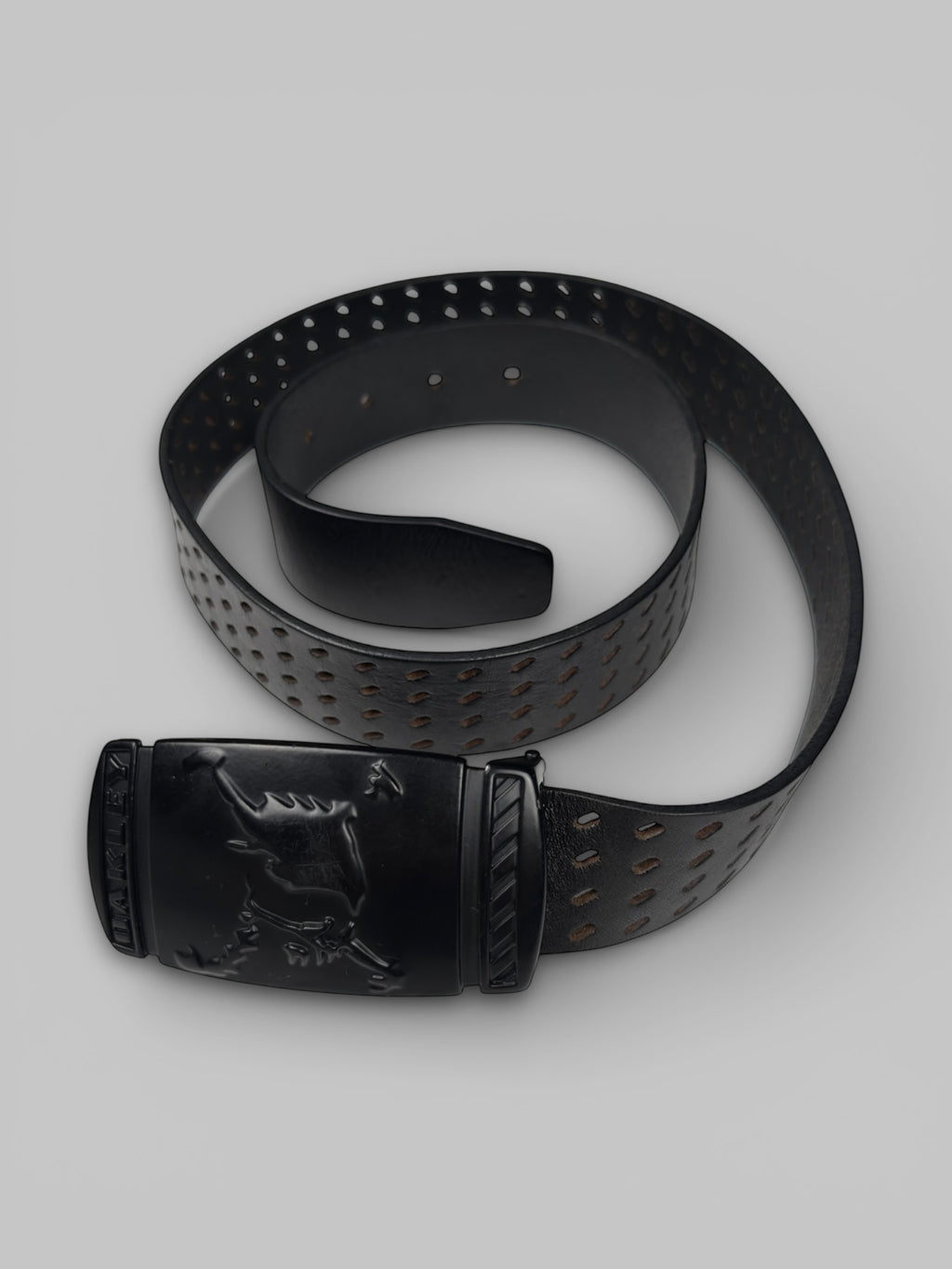 Vintage 2000s Oakley Skull Belt