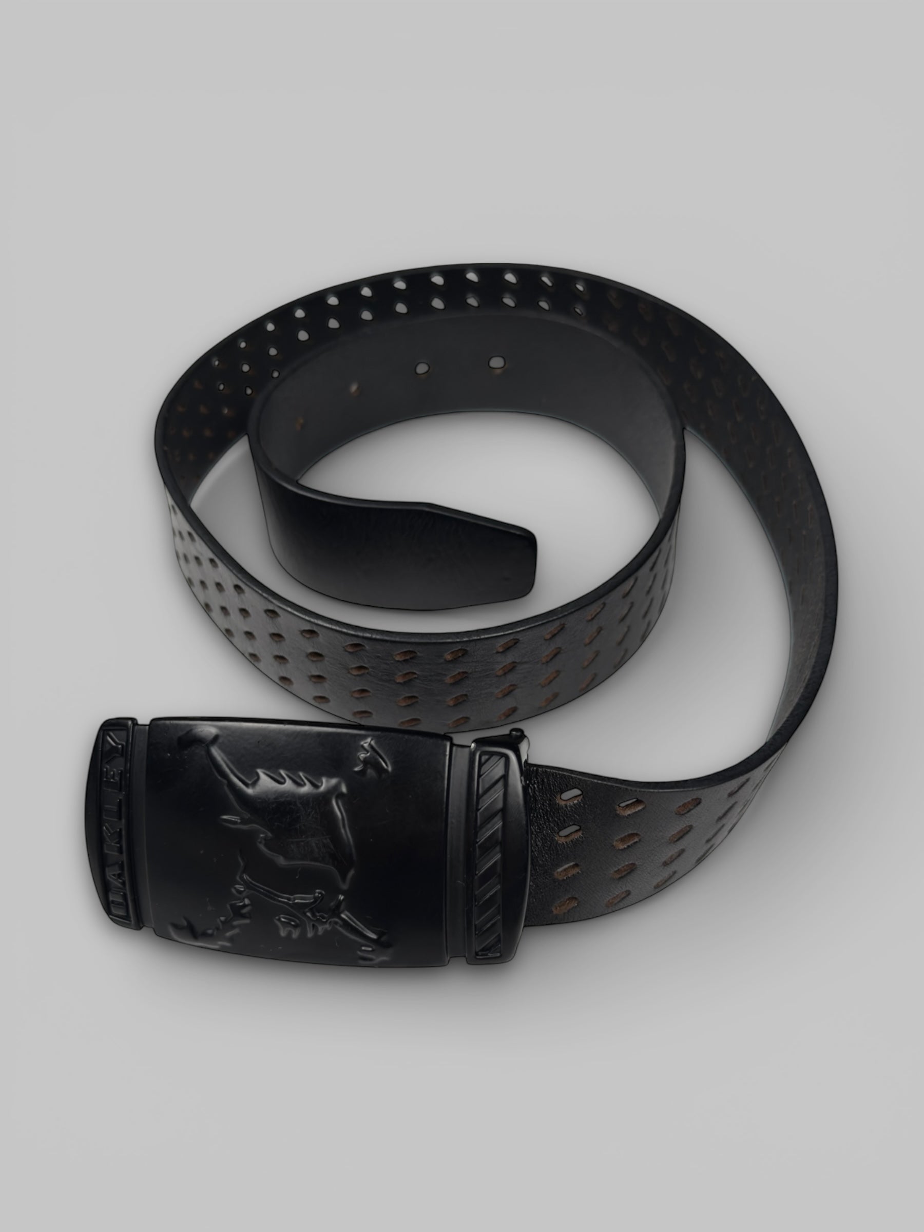 Vintage 2000s Oakley Skull Belt