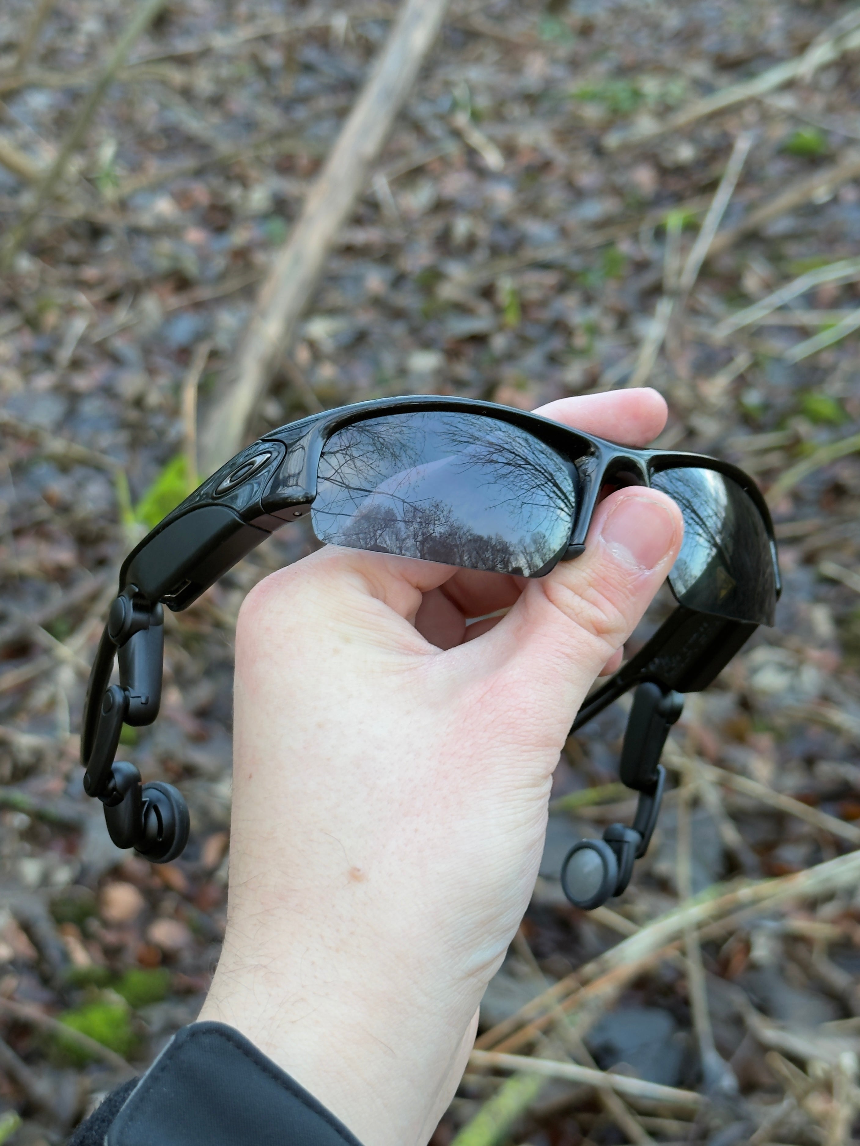 2005 Oakley Thump Black Iridium Gen-1 256MB MP3 Sunglasses – The