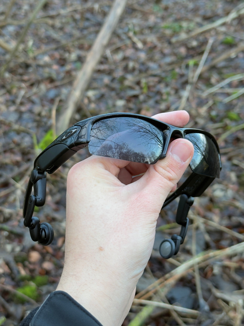 2005 Oakley Thump Black Iridium Gen-1 256MB MP3 Sunglasses