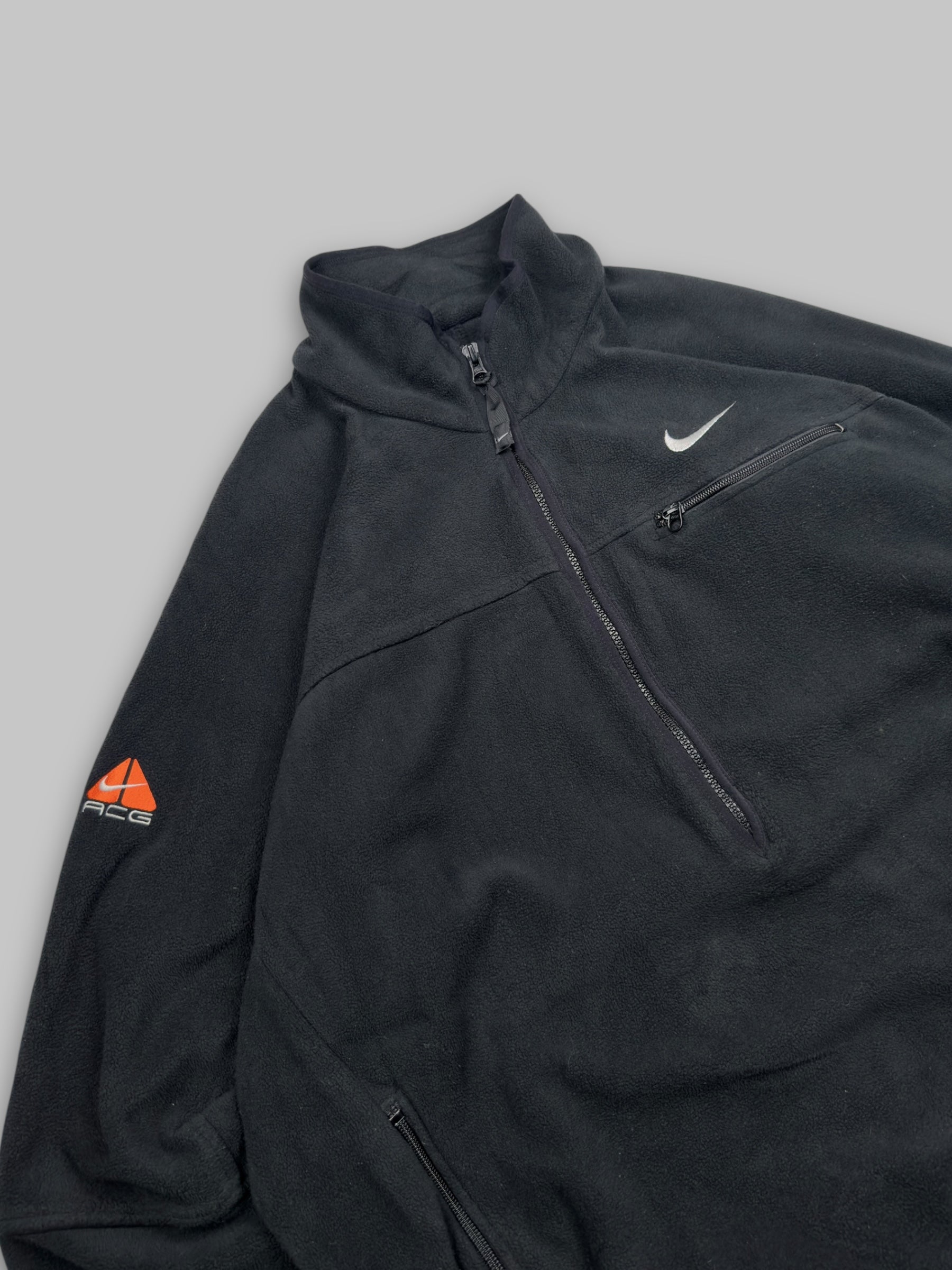 Vintage 90s Nike ACG Technical Half Zip Fleece Jacket