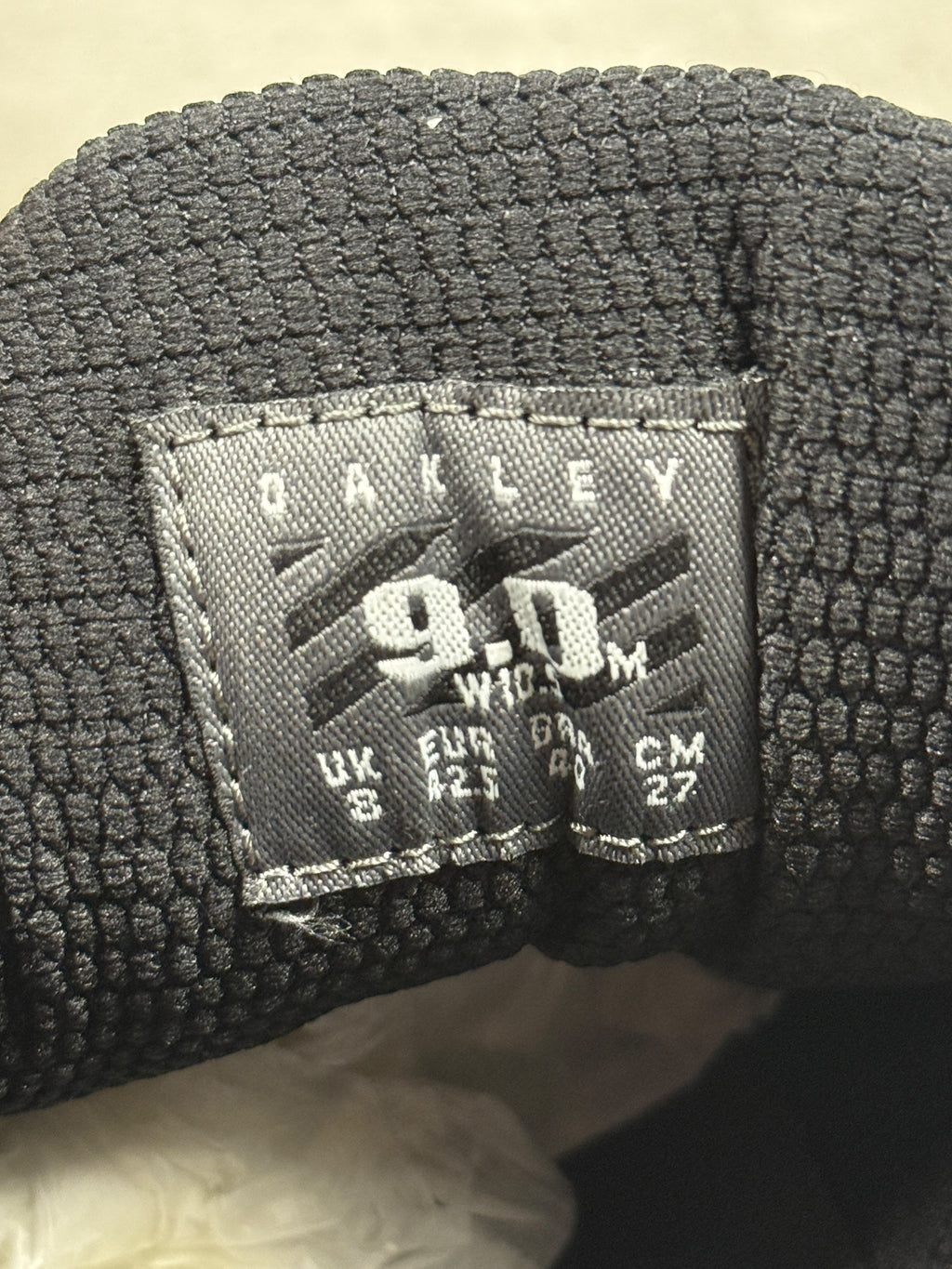 Vintage 2000s Oakley Sourdough Black Shoes
