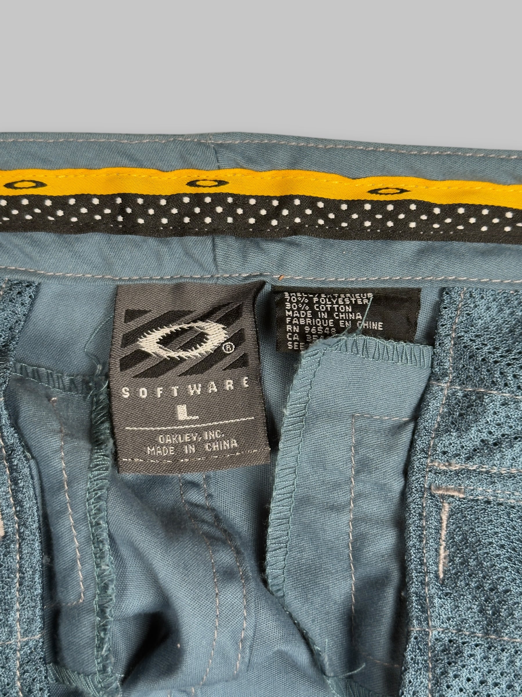 Vintage 2000s Oakley Software Technical Cargo Trousers