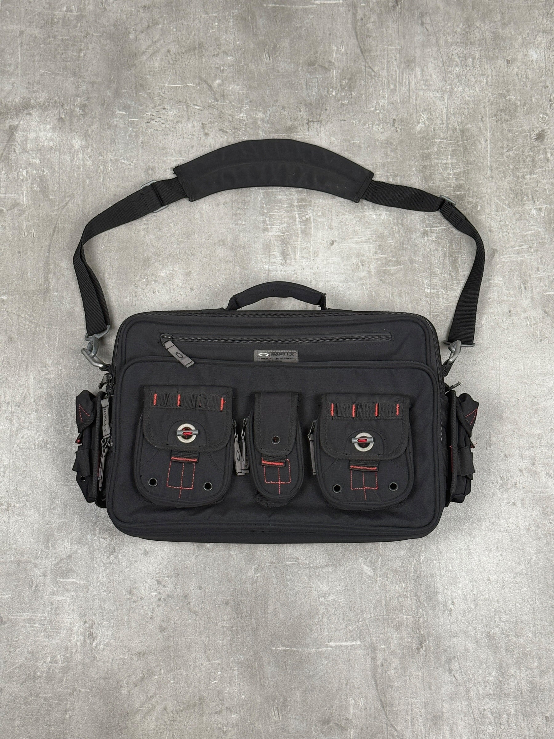 Vintage 2000s Oakley Tactical Field Gear AP Computer Bag