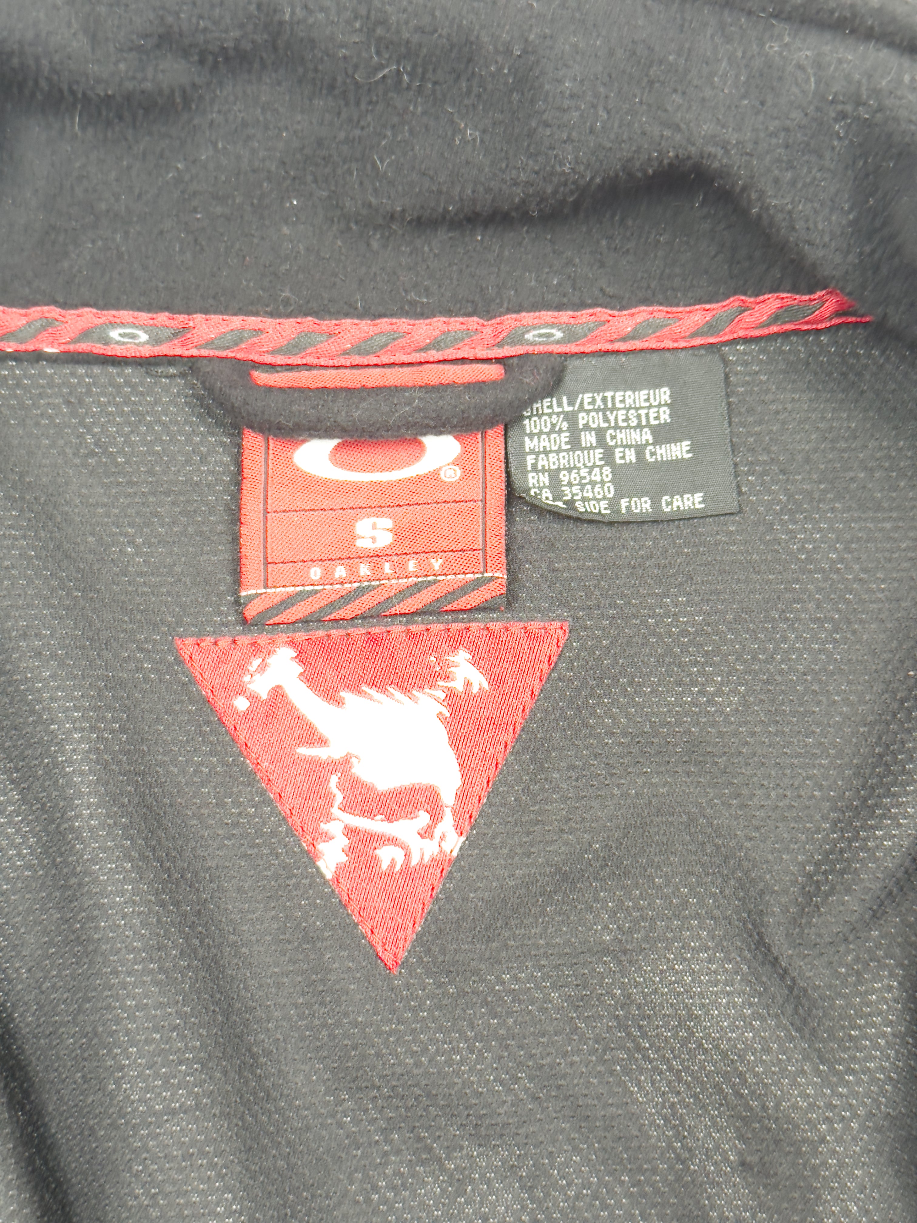 Vintage 2000s Oakley Software Technical Panelled Fleece Jacket