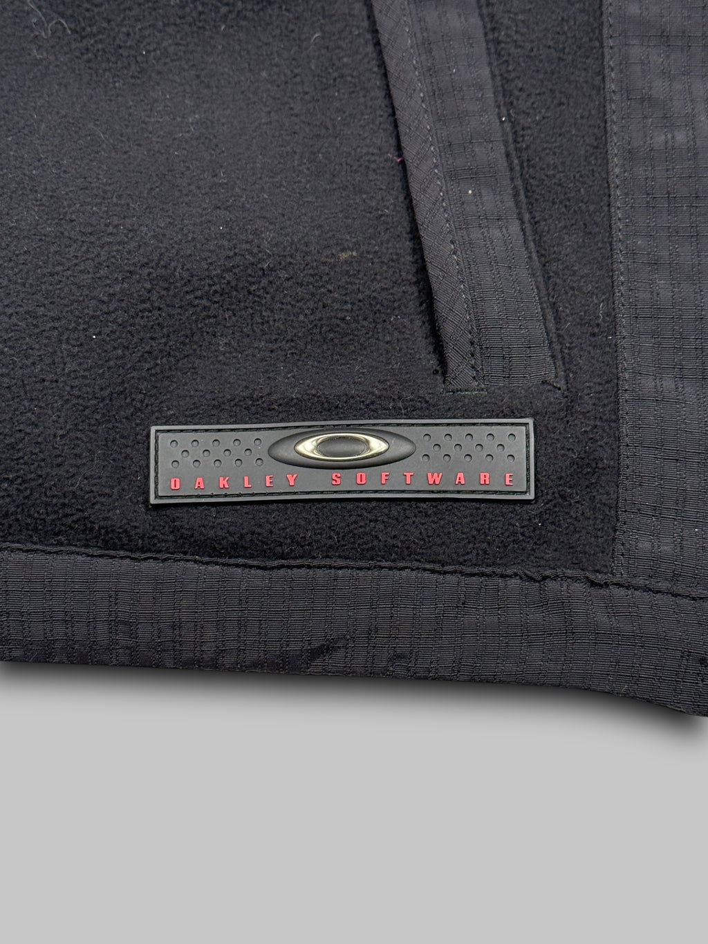 Vintage 2000s Oakley Software Technical Panelled Fleece Jacket