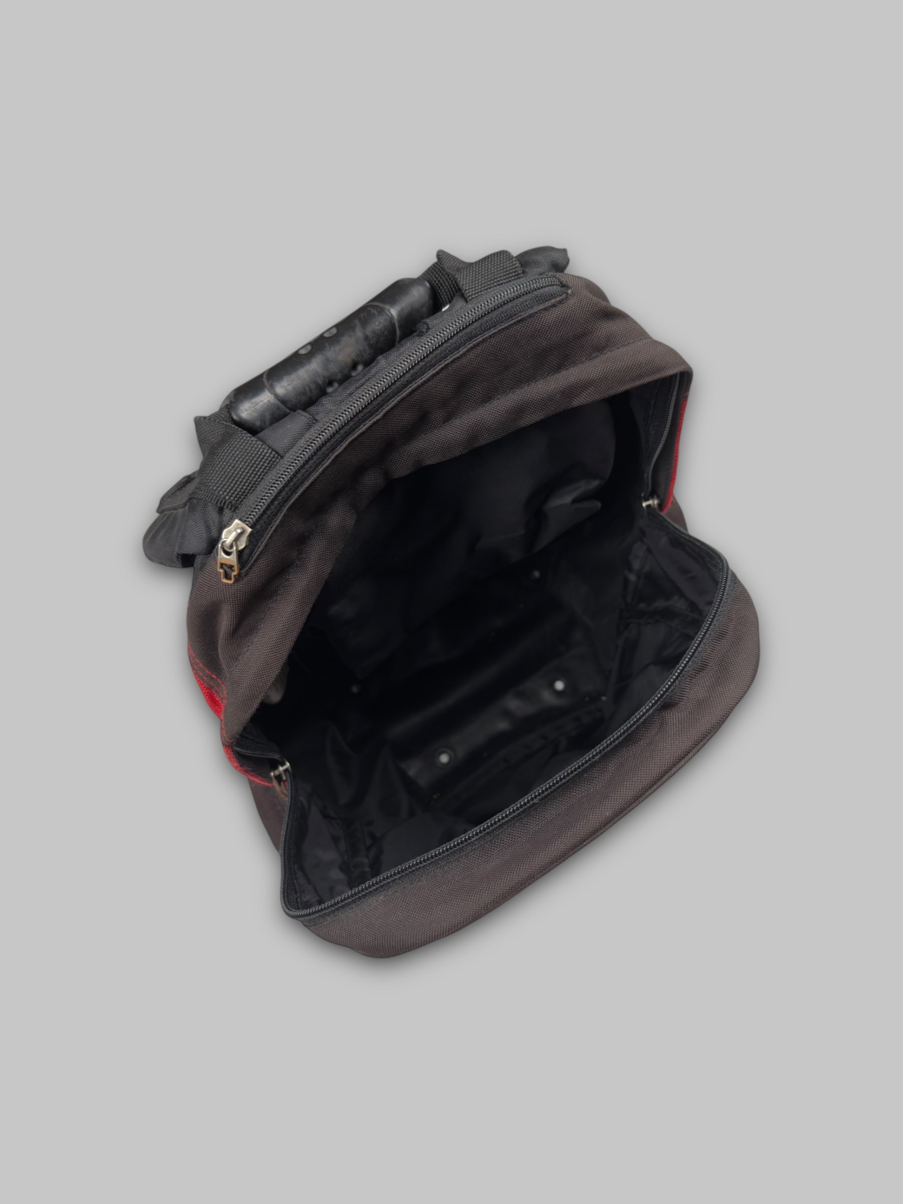 Vintage 2000s Oakley Black / Red Technical Backpack