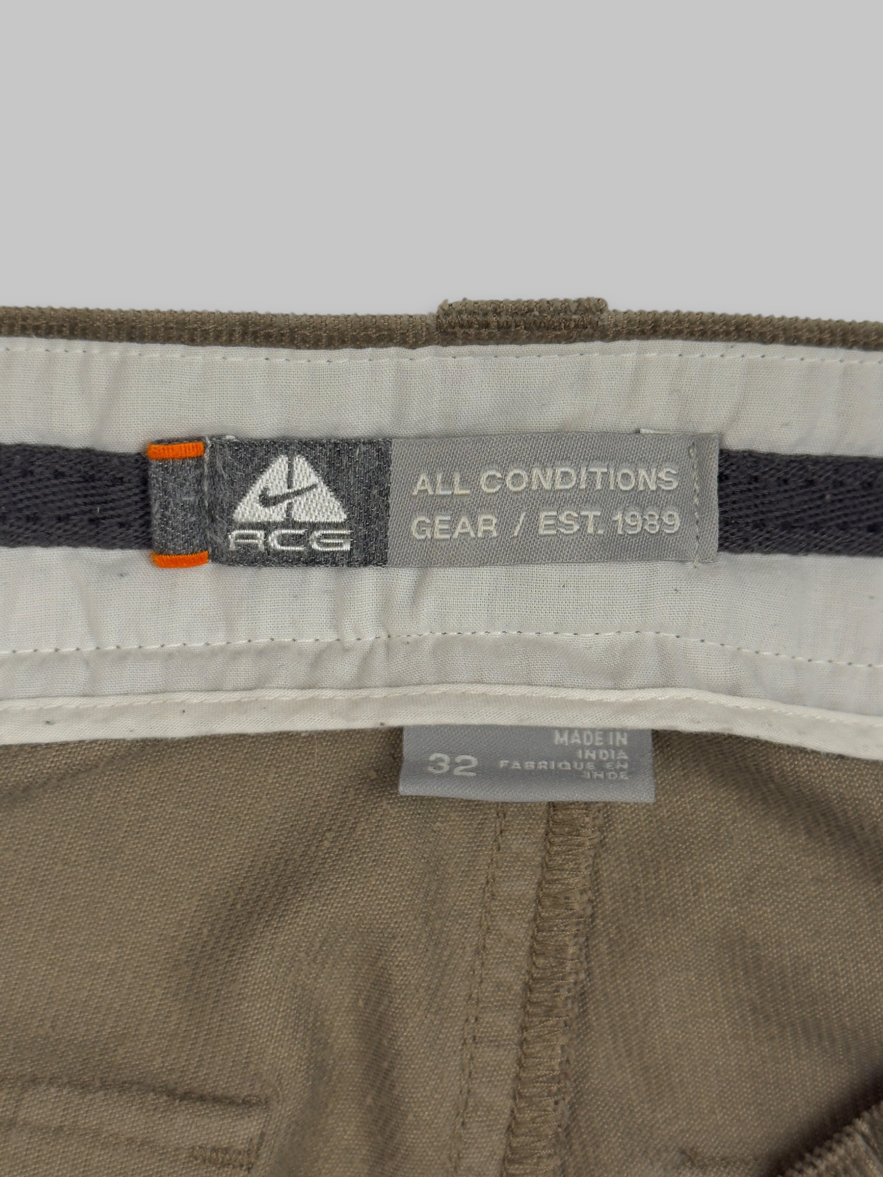 Vintage 2000s Nike ACG Corduroy Trousers