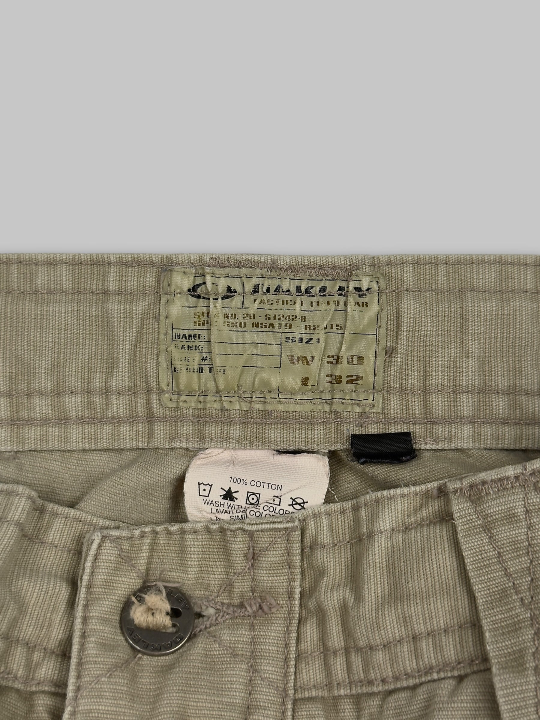 Vintage 2000s Oakley Tactical Field Gear Cargo Trousers
